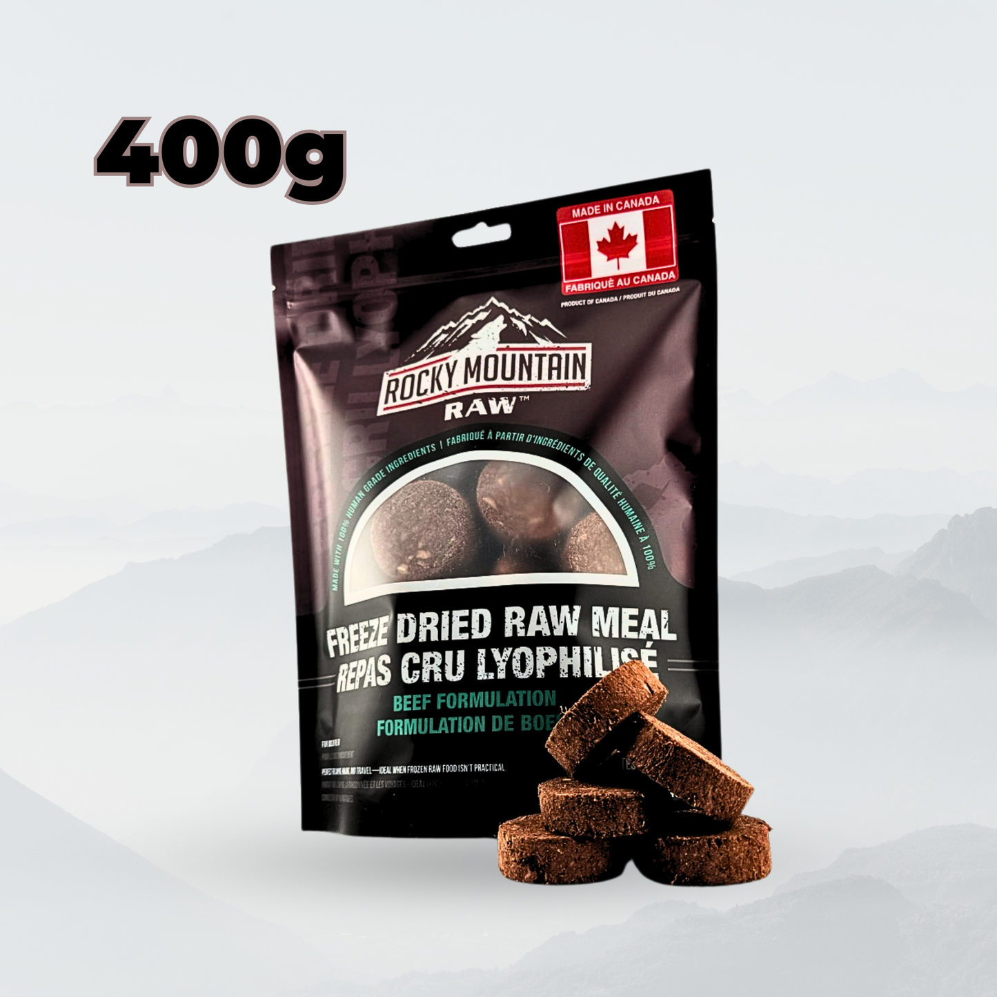 NEW Freeze-Dried Raw Dog Food - Beef Formulation