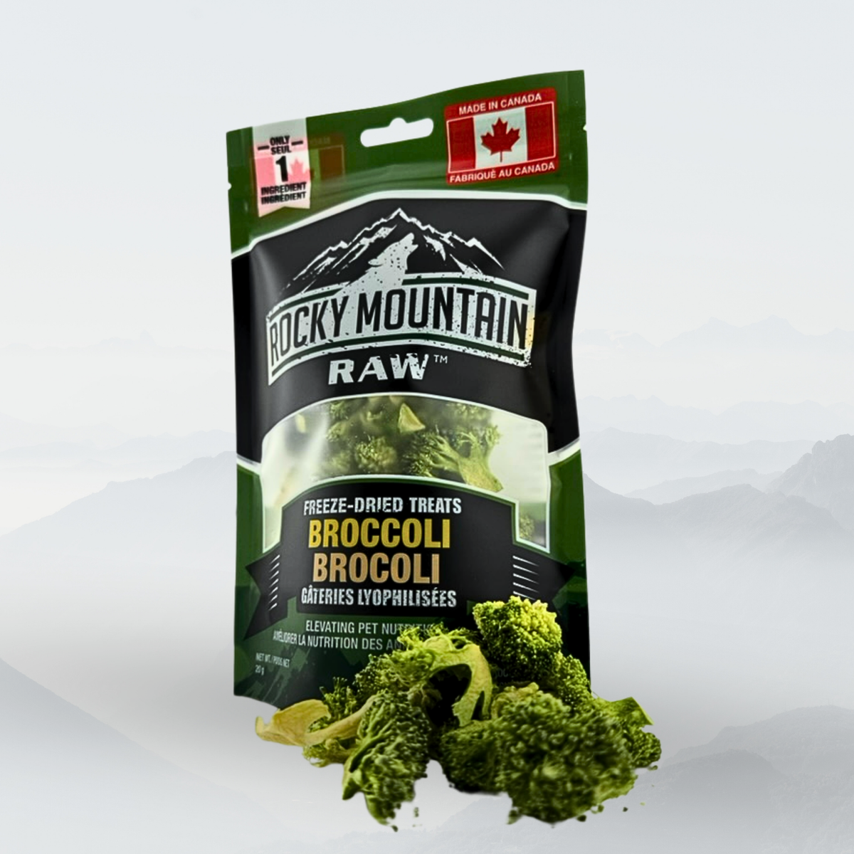 Freeze-Dried Broccoli Pet Treats