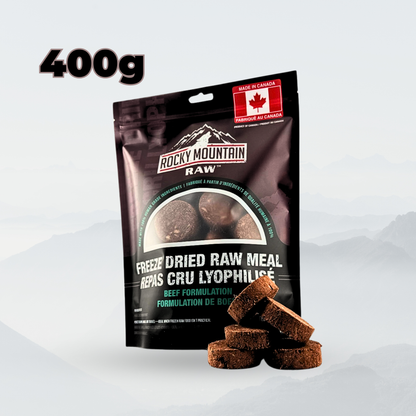 NEW Freeze-Dried Raw Dog Food - Beef Formulation