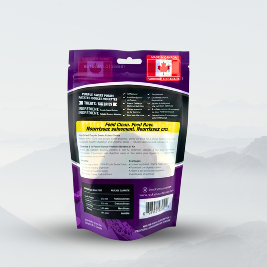 Air-Dried Purple Sweet Potato Treats